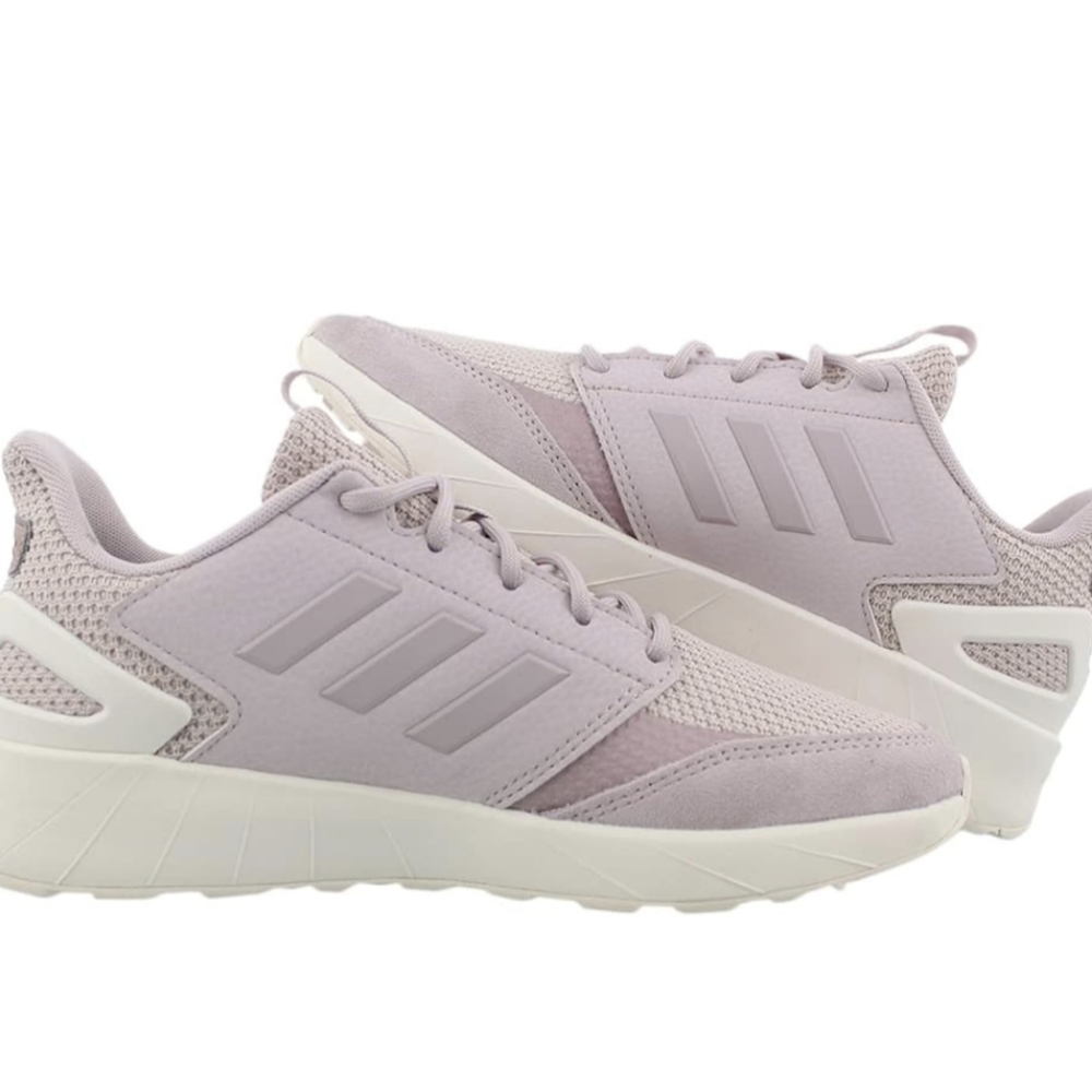 Purple Adidas shoes